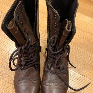 Steven Madden Brown Trooper Boots